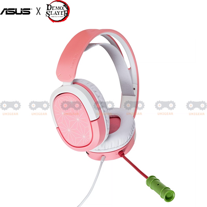 Tai nghe gamign Asus TUF H1 x Demonslayer phiên bản giới hạn - tai nghe gaming kimetsu no yaiba chính hãng new full box