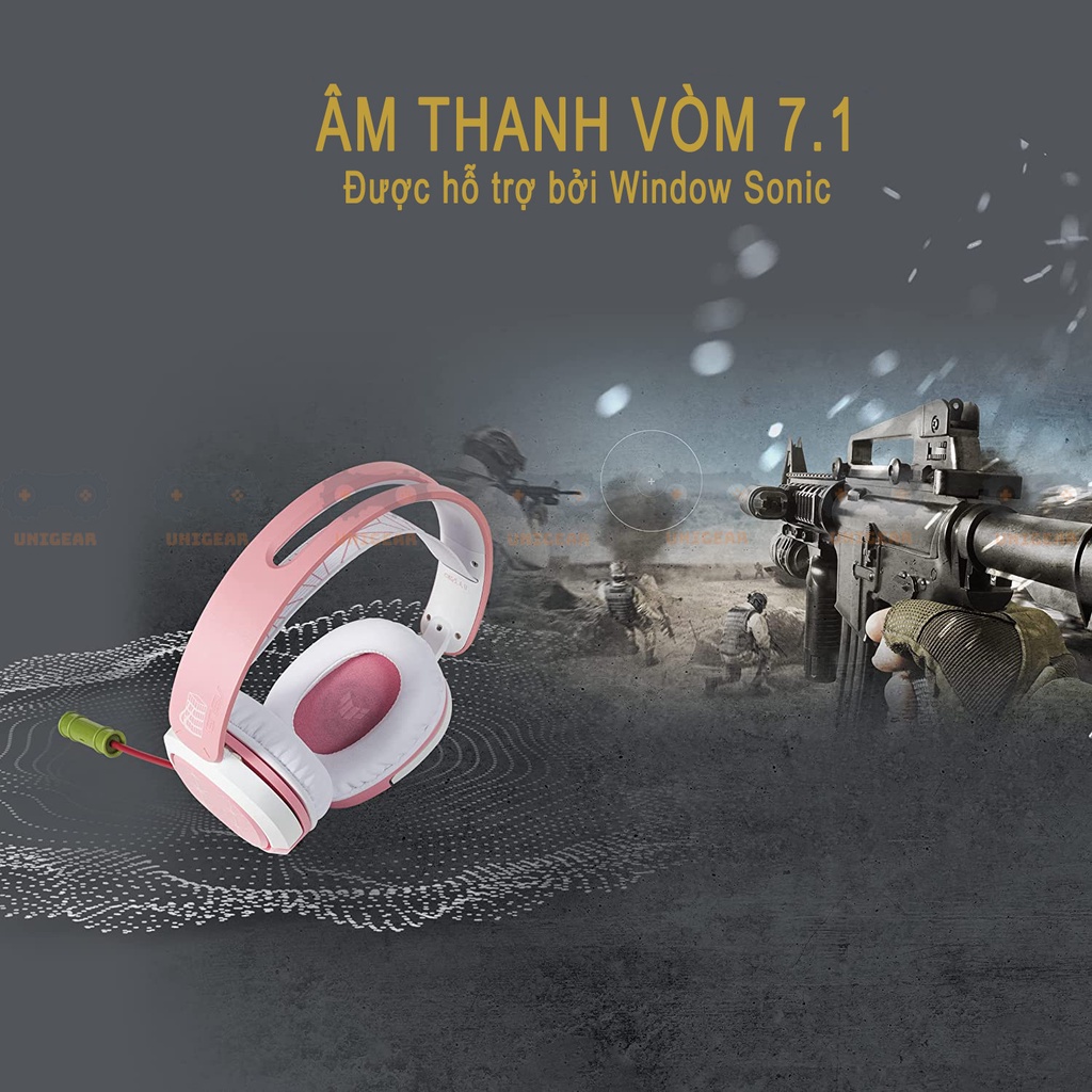 Tai nghe gamign Asus TUF H1 x Demonslayer phiên bản giới hạn - tai nghe gaming kimetsu no yaiba chính hãng new full box
