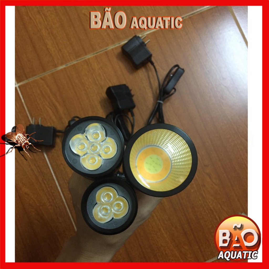 Đèn rọi bể cá 3 chế độ 5w-7w Đèn chiếu sáng bể cá