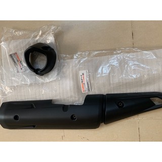 Combo Vỹ ốp + chụp đít pô gắn Exciter 150 các đời chính hãng yamaha