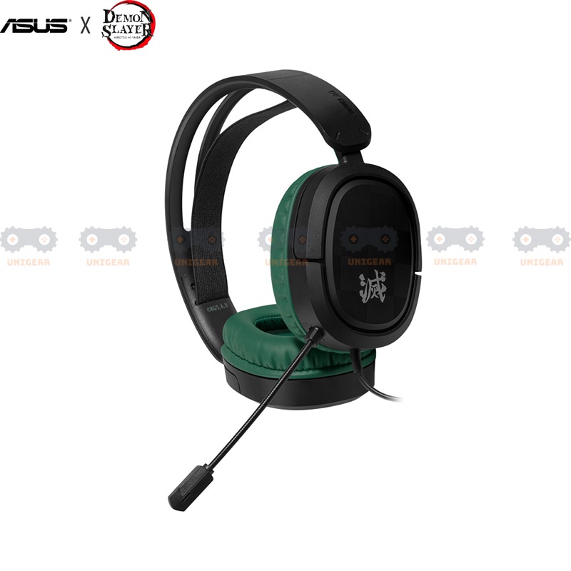 Tai nghe gamign Asus TUF H1 x Demonslayer phiên bản giới hạn - tai nghe gaming kimetsu no yaiba chính hãng new full box