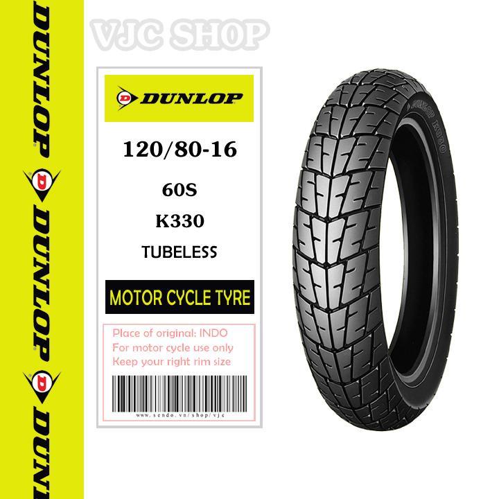 Cặp vỏ Dunlop XE SH 125,150 Size 100 - 120/16 chính hãng