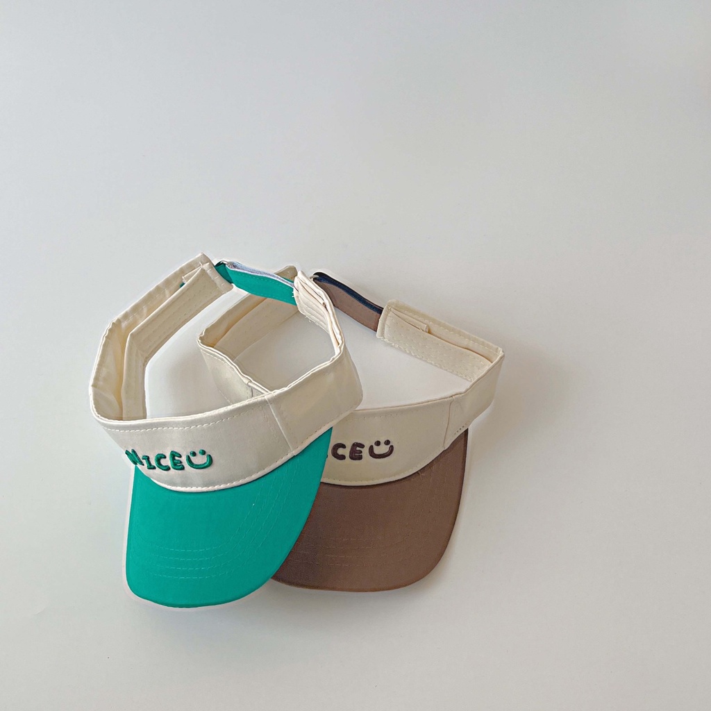 Mũ Rộng Vành Hở Chóp Thời Trang Hè Xinh Xắn Dành Cho Bé Cho Bé 2-6 Tuổi MU28