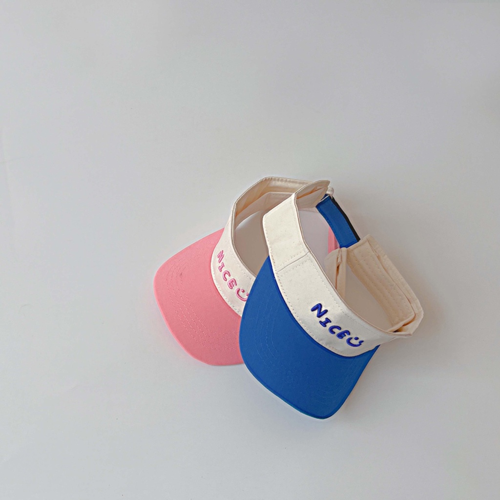 Mũ Rộng Vành Hở Chóp Thời Trang Hè Xinh Xắn Dành Cho Bé Cho Bé 2-6 Tuổi MU28