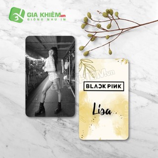 Photocard BLACKPINK (P8) - Size 5.5x9cm