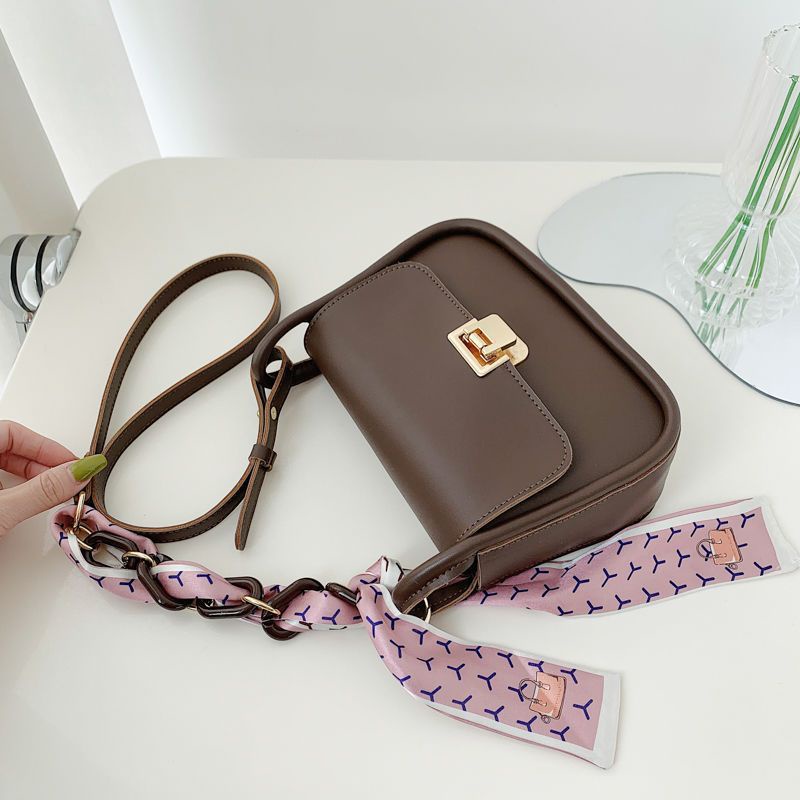 Túi handmade tự làm, Tự làm túi xách nữ da pu có dây đeo chéo và đeo vai phong cách hàn quốc trẻ trung