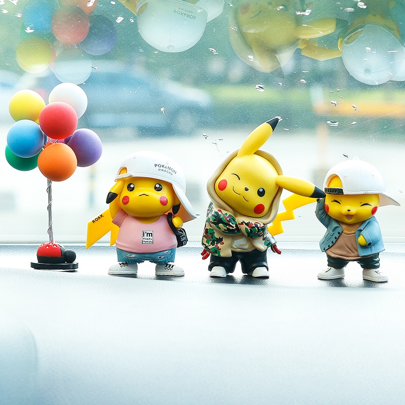 Mô Hình Pikachu Mini Nhiều Kiểu Dáng Chất Chơi | DC20 | Đồ Decor Pikachu Cute Dễ Thương Trang Trí Bàn Học, Bàn Làm Việc