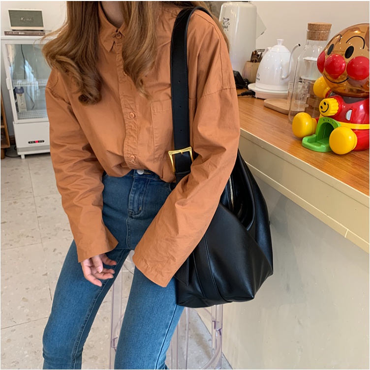 Túi xách nữ đeo vai cỡ lớn chống nước chống bụi bẩn chất da cao cấp Capucha T289