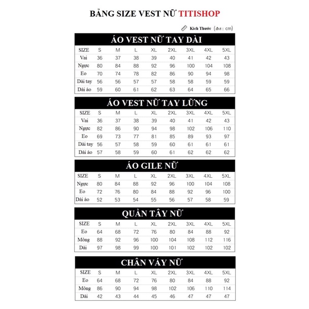 Áo Vest Nữ TiTiShop ACC1065