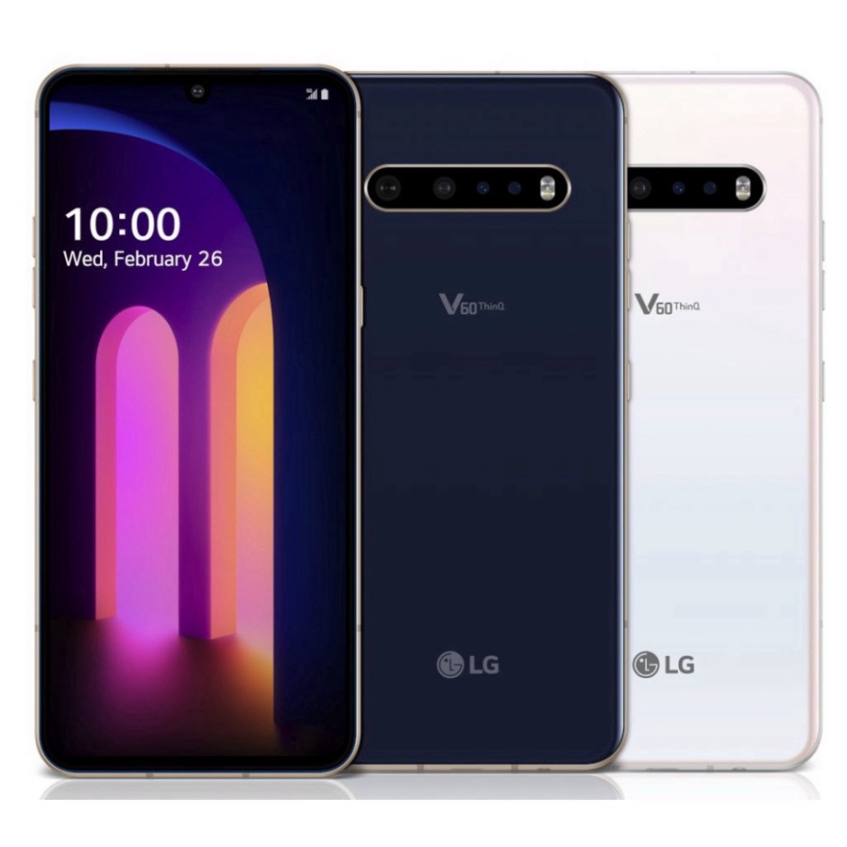 Điện thoại LG V60 ThinQ Hỗ trợ 5G 8G/125Gb Bản chính hãng đầy đủ phụ kiện.