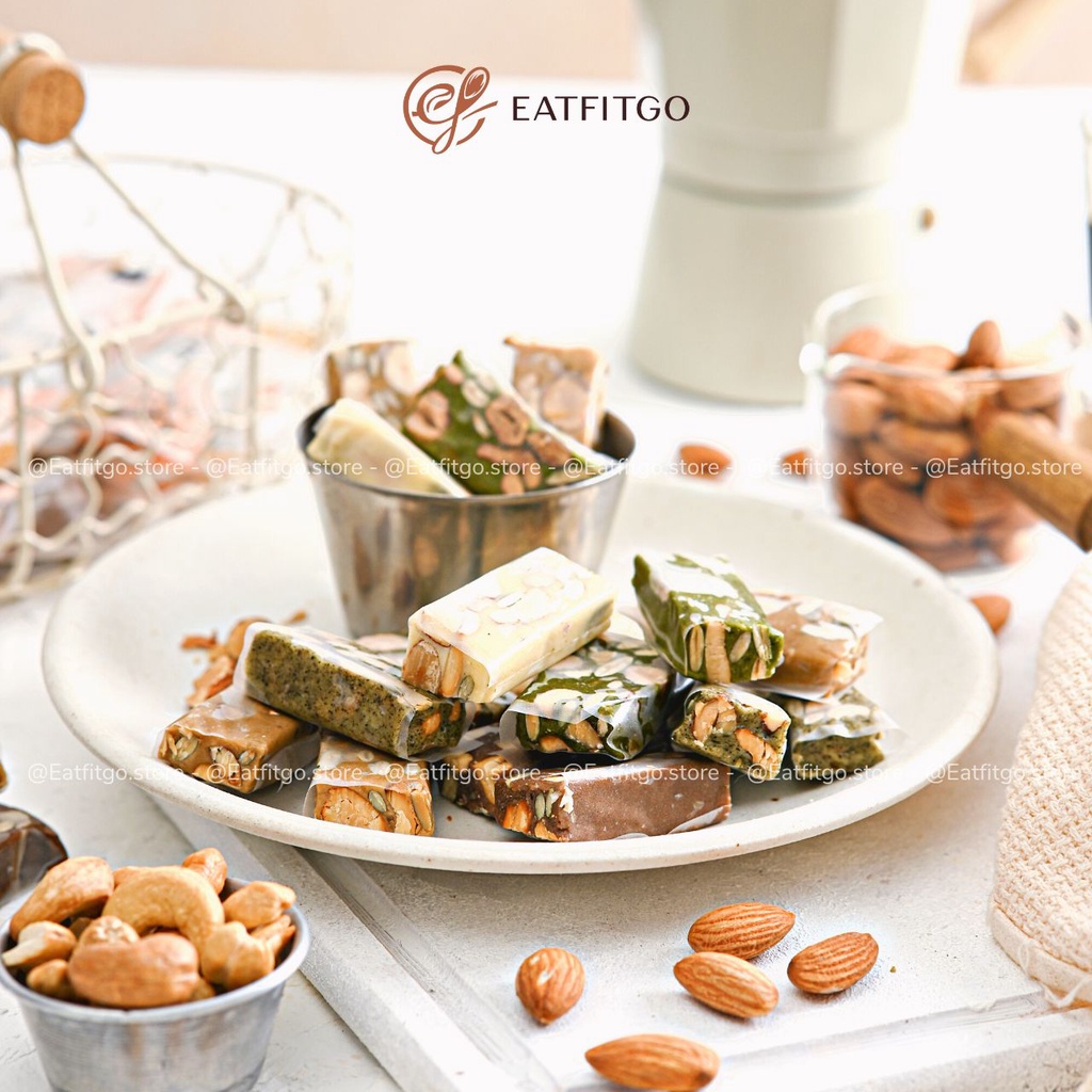Kẹo Nougat siêu hạt