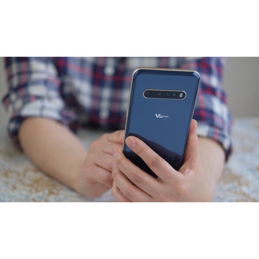 Điện thoại LG V60 ThinQ Hỗ trợ 5G 8G/125Gb Bản chính hãng đầy đủ phụ kiện.