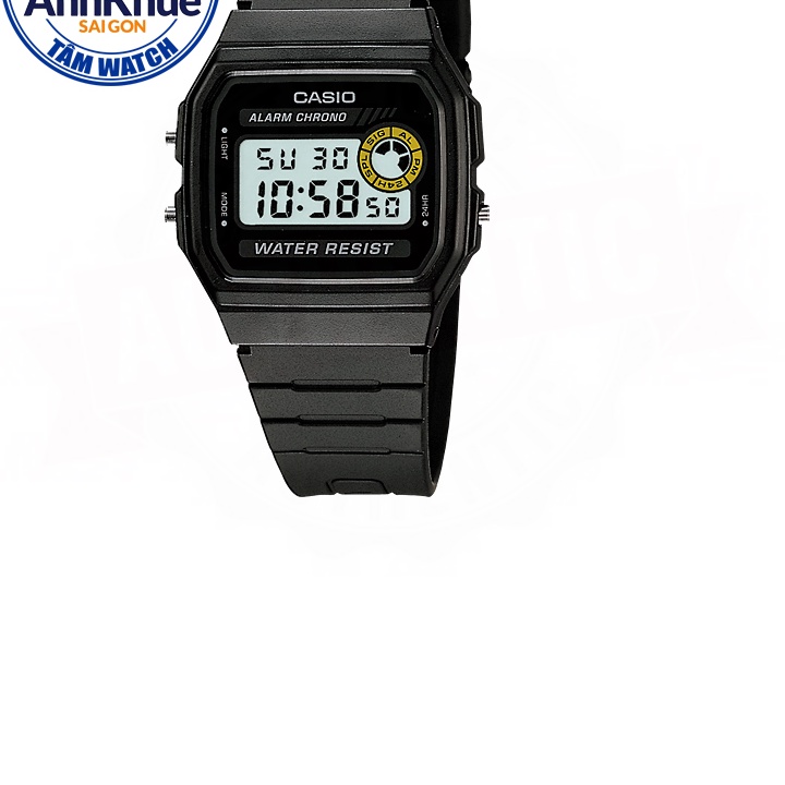 (Chính hãng) Đồng hồ nam dây nhựa Casio Standard chính hãng Anh Khuê F-94WA-8DG (33mm)