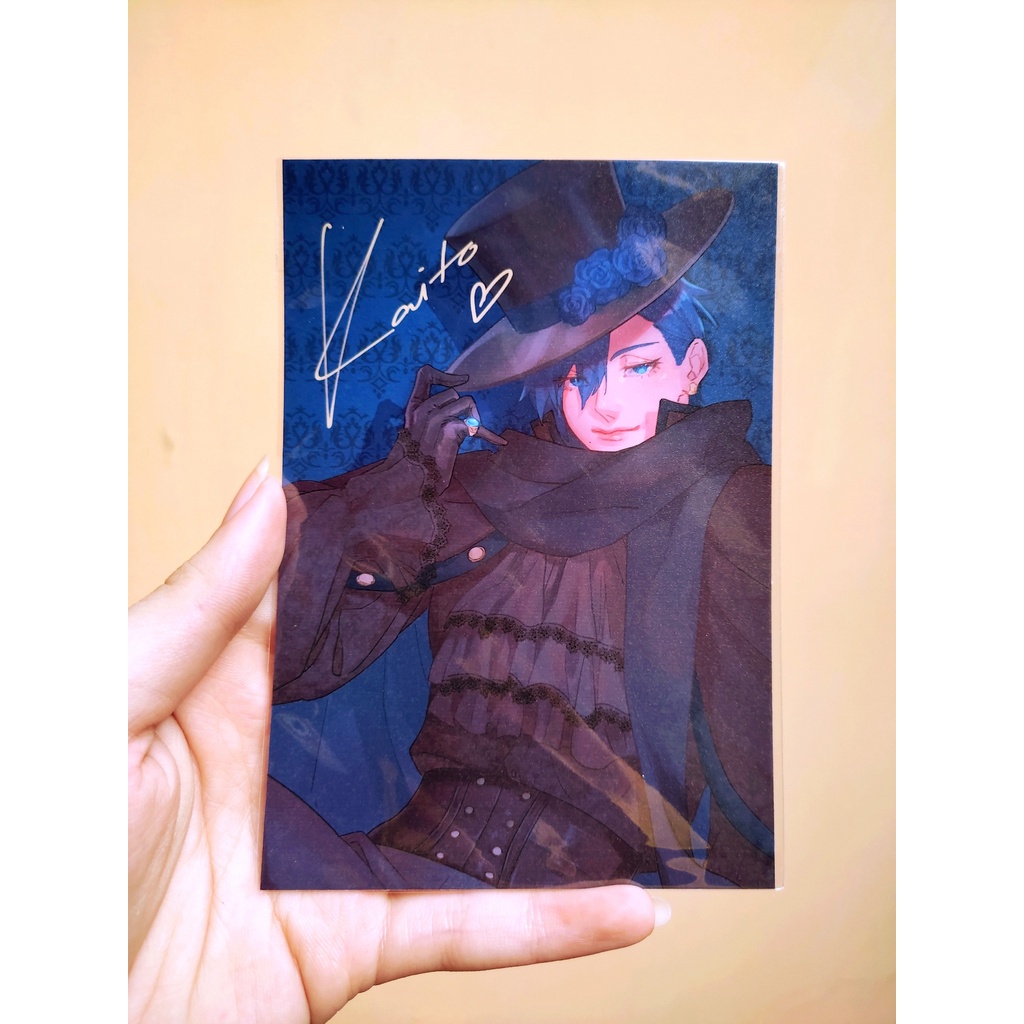 Card bo góc/Artprint Vocaloid trang phục gothic