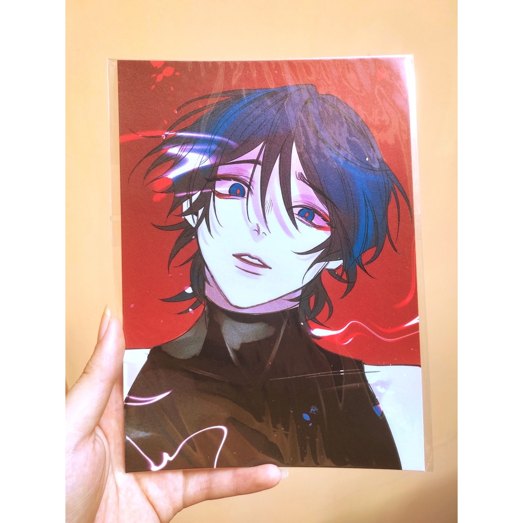 Artprint Genshin Impact anemo boys