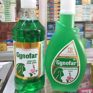 Gynofar vệ sinh phụ nữ dung dịch dùng ngoài, sát trùng ngoài da chai 250ml