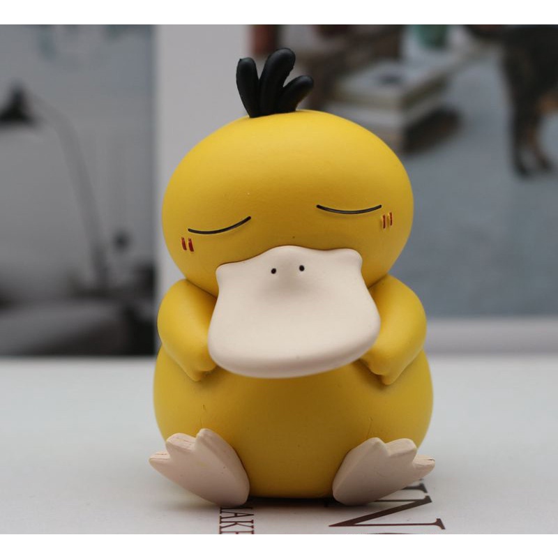 Mô Hình Pokemon Trang Trí Vịt Psyduck, Snorlax, Munchlax Ngủ Gật | DC21 | Đồ Decor Pokemon Mini Đáng Yêu Trên Bàn