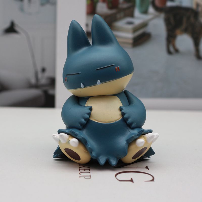 Mô Hình Pokemon Trang Trí Vịt Psyduck, Snorlax, Munchlax Ngủ Gật | DC21 | Đồ Decor Pokemon Mini Đáng Yêu Trên Bàn