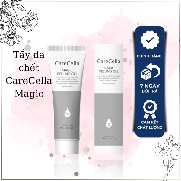 Tẩy Da Chết Hàn Quốc - Magic Peeling CareCella 100ml - Chính Hãng Gcoop - Hoàn tiền 200% nếu hàng nhái
