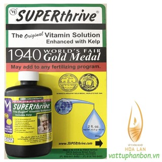 Phân bón bổ sung hoocmon, kích rễ, chồi super thrive - #553a# 60ml