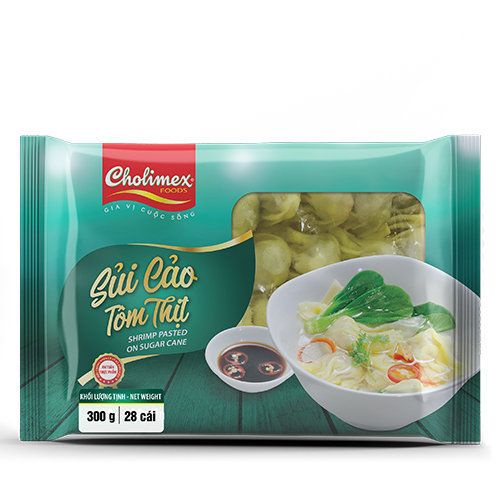 Chả Giò Tôm Thịt/Rế Tôm/Chạo Tôm/Sủi Cảo/Hoành Thánh Cholimex Gói 500G