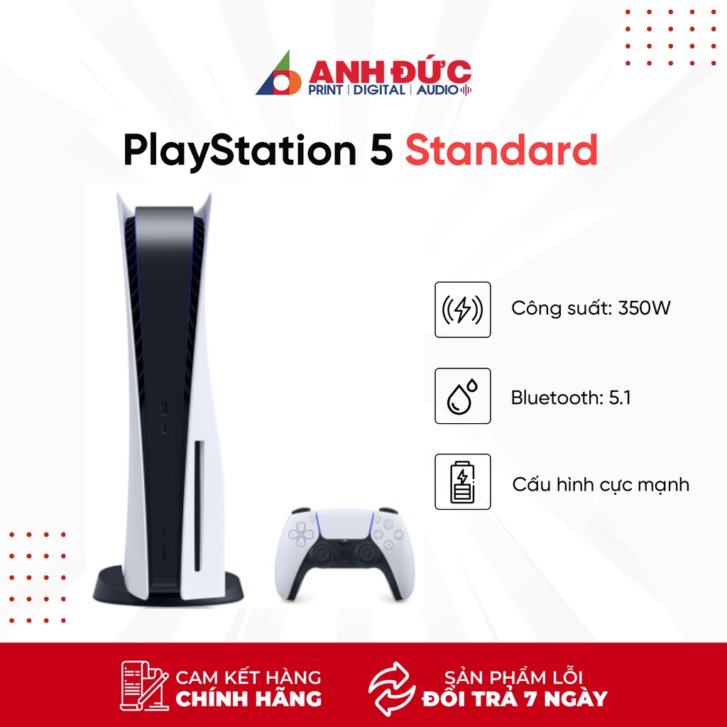 Máy Chơi Game Sony PlayStation 5 / PS5 Standard Edition - Hàng Chính Hãng Sony Việt Nam Bảo Hành 12 Tháng | BigBuy360 - bigbuy360.vn