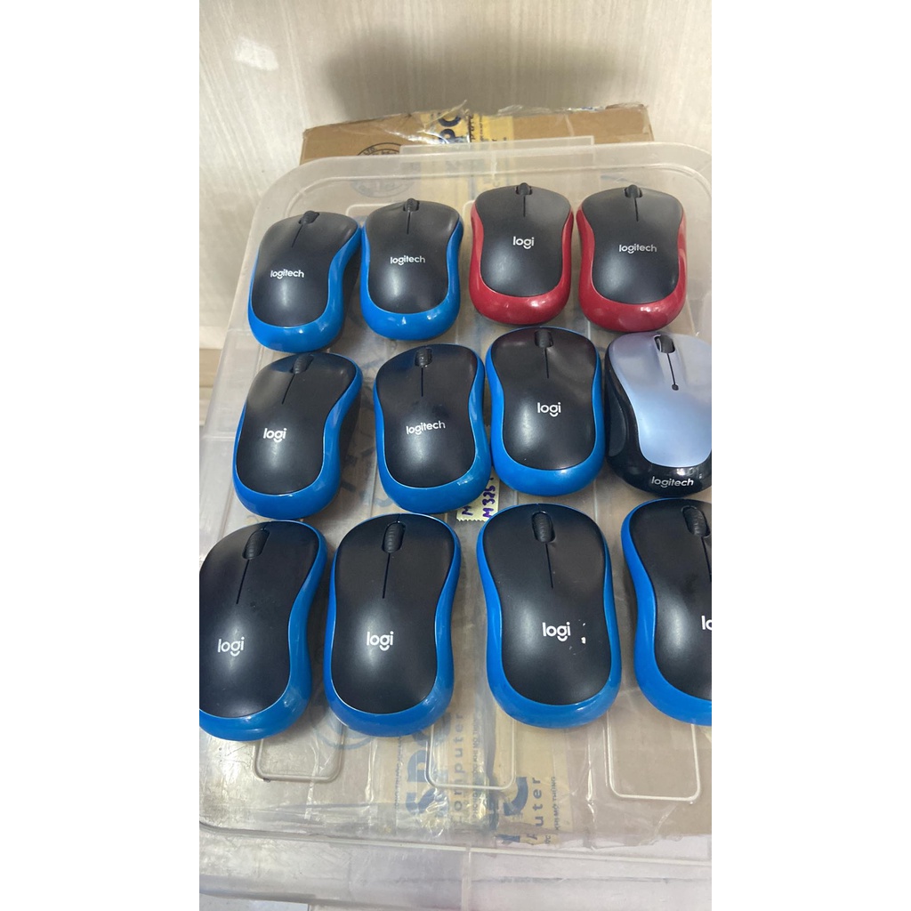 [Sản phẩm Chính hãng }_Chuột không dây Logitech M185-B185-B175 - USB, Hàng trưng bày trôi bảo hành hãng