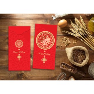 Bao lì xì đám cưới, bưng quả song hỷ trao duyên