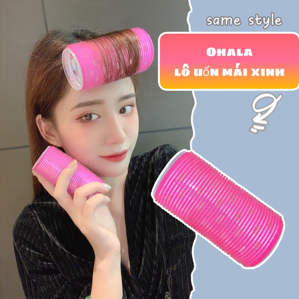 Lô Uốn Tóc Mái Bay Lõi Nhôm Giữ Nhiệt - Lô Dính Tóc Cuốn Tóc Tạo Xoăn Size To HOTTREND PKHN0838
