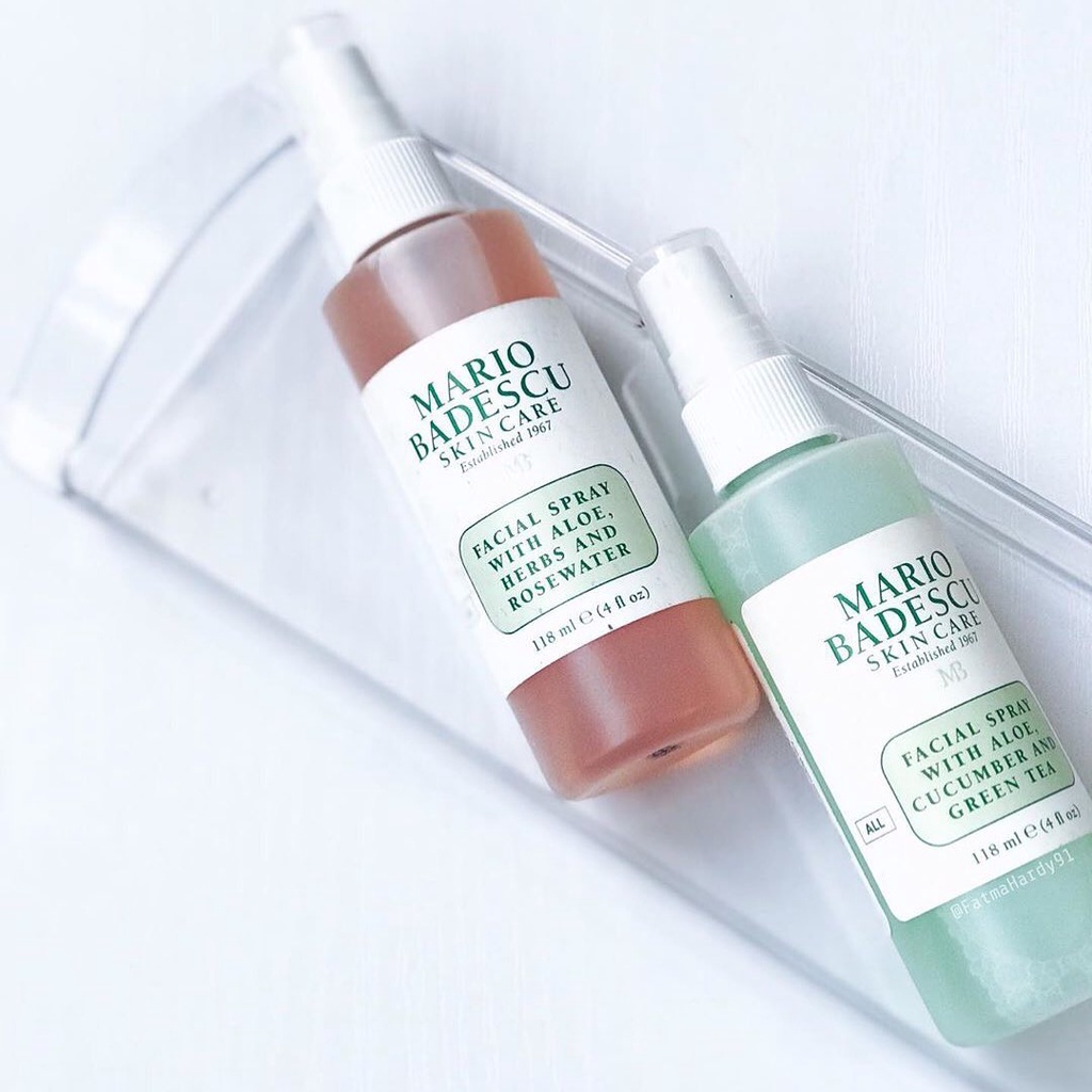 Xịt Khoáng Cấp Ẩm, Săn Da Mario Badescu Facial Spray