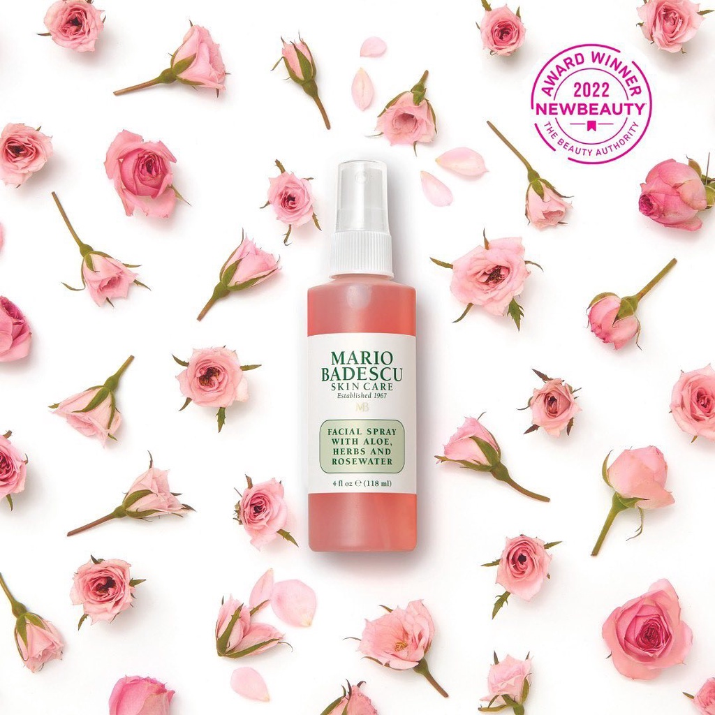 Xịt Khoáng Cấp Ẩm, Săn Da Mario Badescu Facial Spray