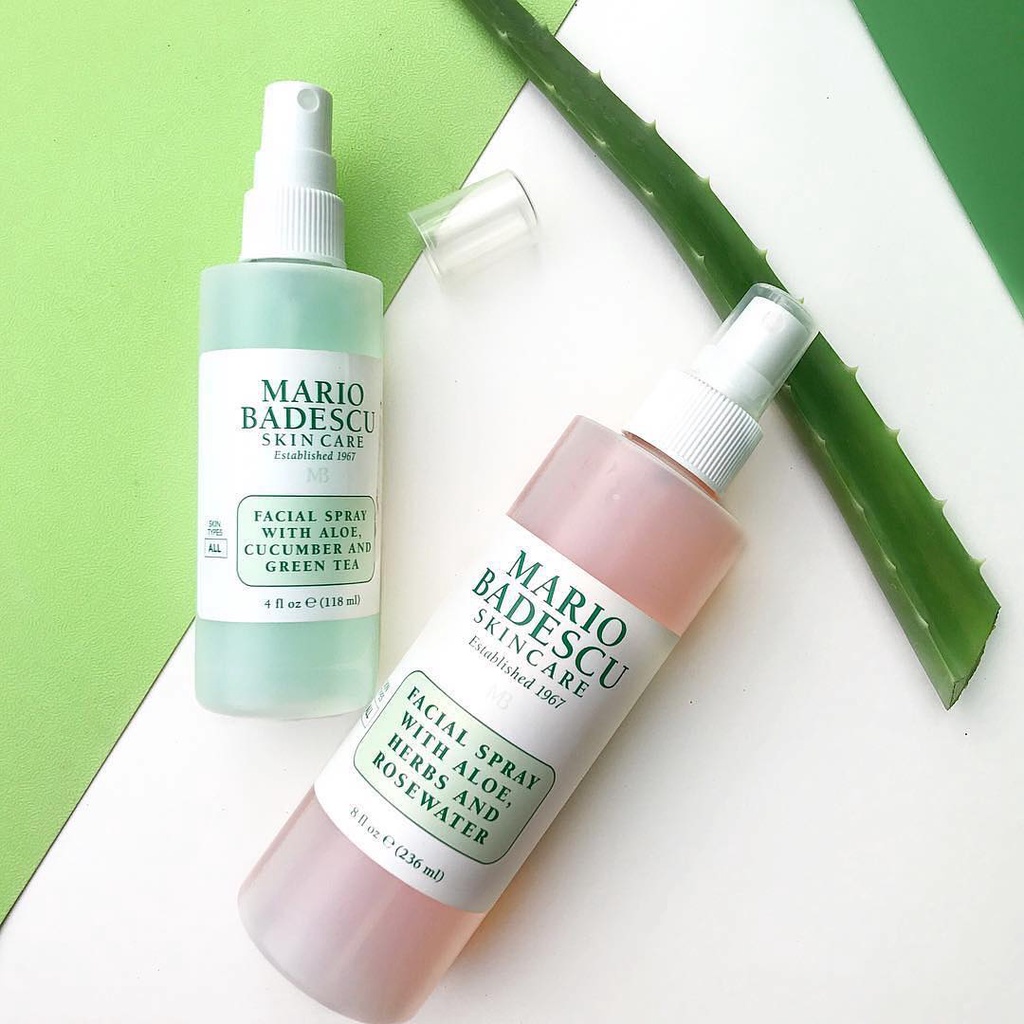 Xịt Khoáng Cấp Ẩm, Săn Da Mario Badescu Facial Spray