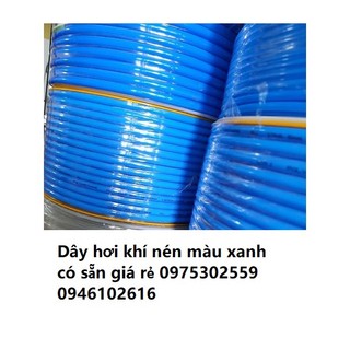 Ống hơi, ống pu, ống khí nén F8, 100m/cuộn màu xanh dương