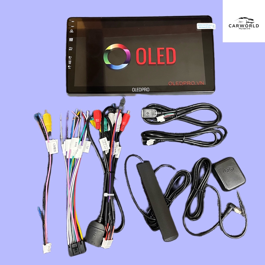 Màn android OLED PRO A5 thay thế màn theo xe , tích hợp vô lăng, điều khiển giọng nói
