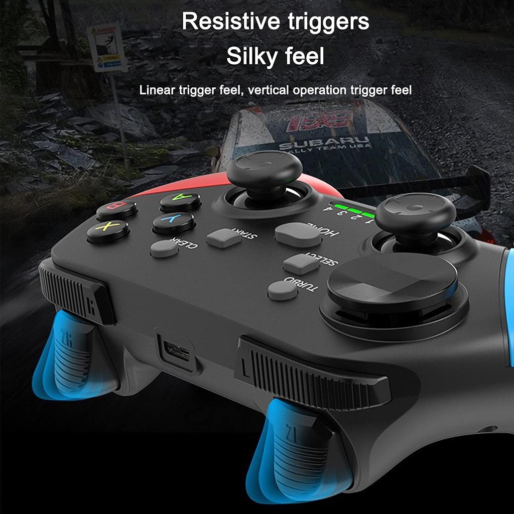 Tay Cầm Chơi Game Bluetooth Không Dây G9 Có Rung Chuyên Dụng Cho Switch Console