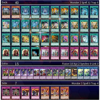 Bài YUGIOH - Runick Deck - Bài IN 1 MẶT (62 Card)