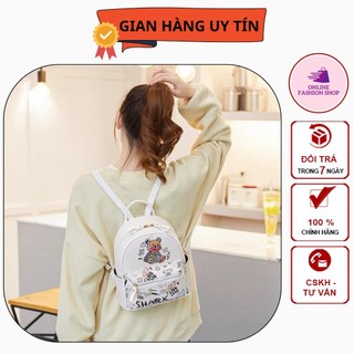 Balo da nữ mini đẹp hình gấu dễ thương