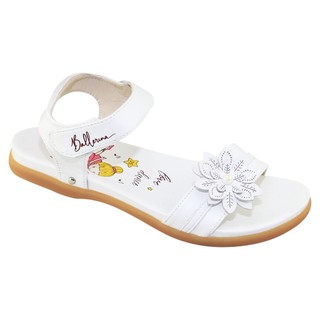 Sandal đế bằng bé gái Bita's SOB.281 (Đen + Hồng thạch anh + Trắng)
