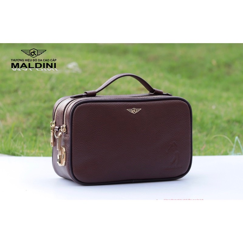 Túi cầm tay golf .Túi cầm tay Maldini hàng may thủ công mẫu mới nhất