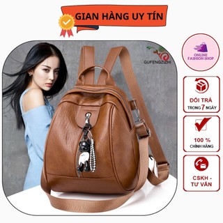 Ba lô chuột đeo vai đeo chéo da mềm