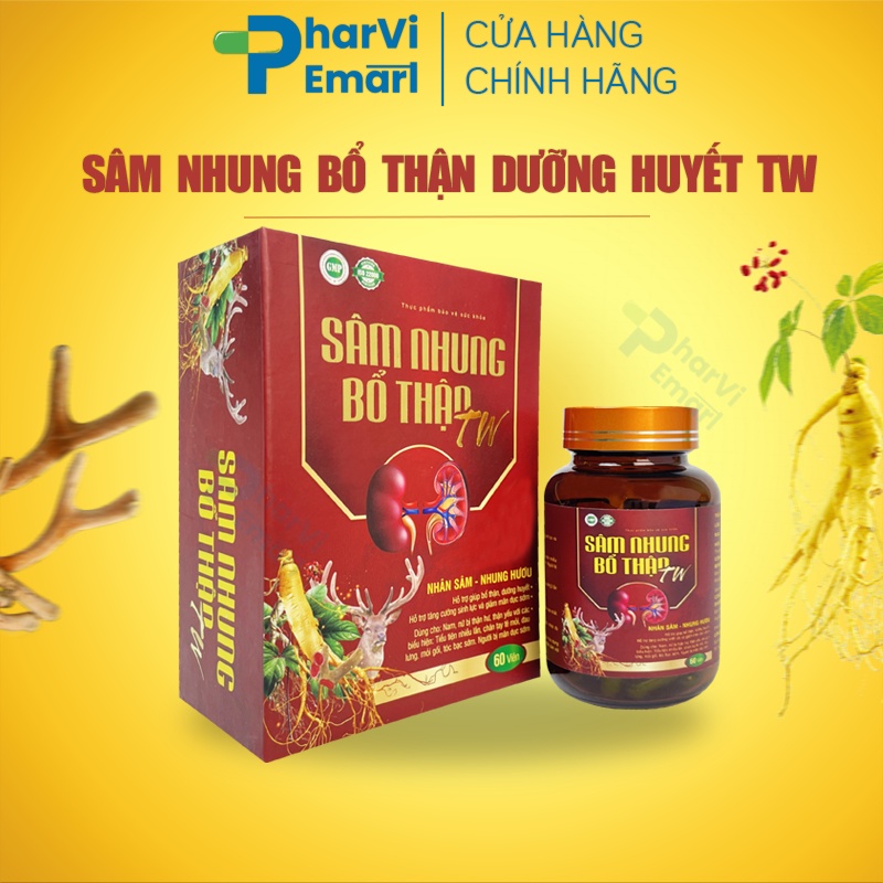 Sâm Nhung Bổ Thận TW Bổ Thận Dưỡng Huyết