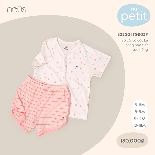Bộ Nous cộc cho bé siêu mát