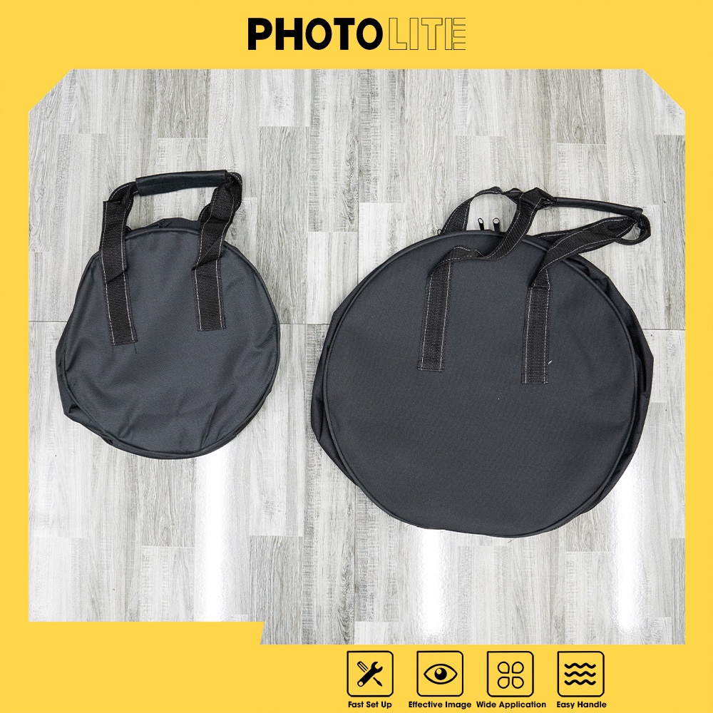 Beauty dish trắng Photolite size 42cm tạo ánh sáng mềm mịn chuyên chụp chân dung và beauty