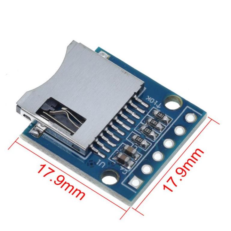 Bảng mạch thẻ nhớ micro sd tf có chân chuyên dùng cho Arduino