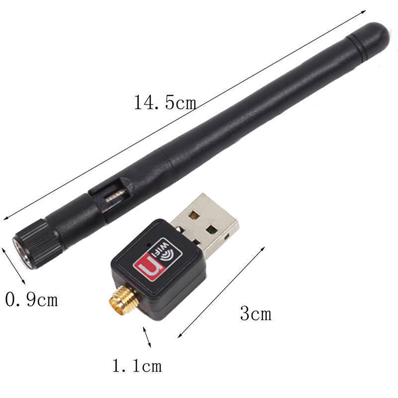 USB Wifi USB thu Wifi Có Anten không dây 5GHz 2.4GHz 150-600 Mbps cho máy tính/laptop, tiện dụng, khoẻ,bảo hành 12 tháng