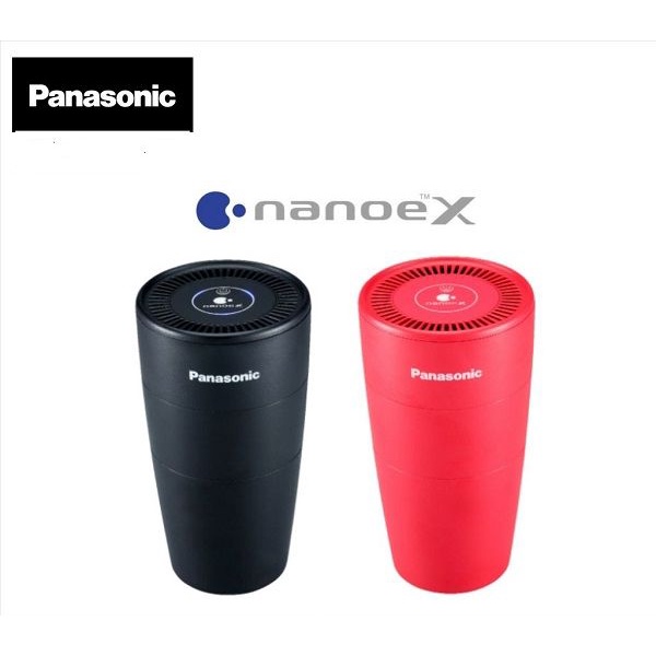Máy lọc không khí khử mùi ô tô Panasonic Nanoe X F-GPT01A (Màu ngẫu nhiên Black or Red) - Hàng mới bảo hành chính hãng