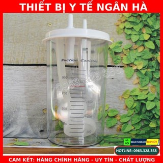 Bình đựng dịch cho máy hút dịch 1 bình các loại - dung tích 1000ml