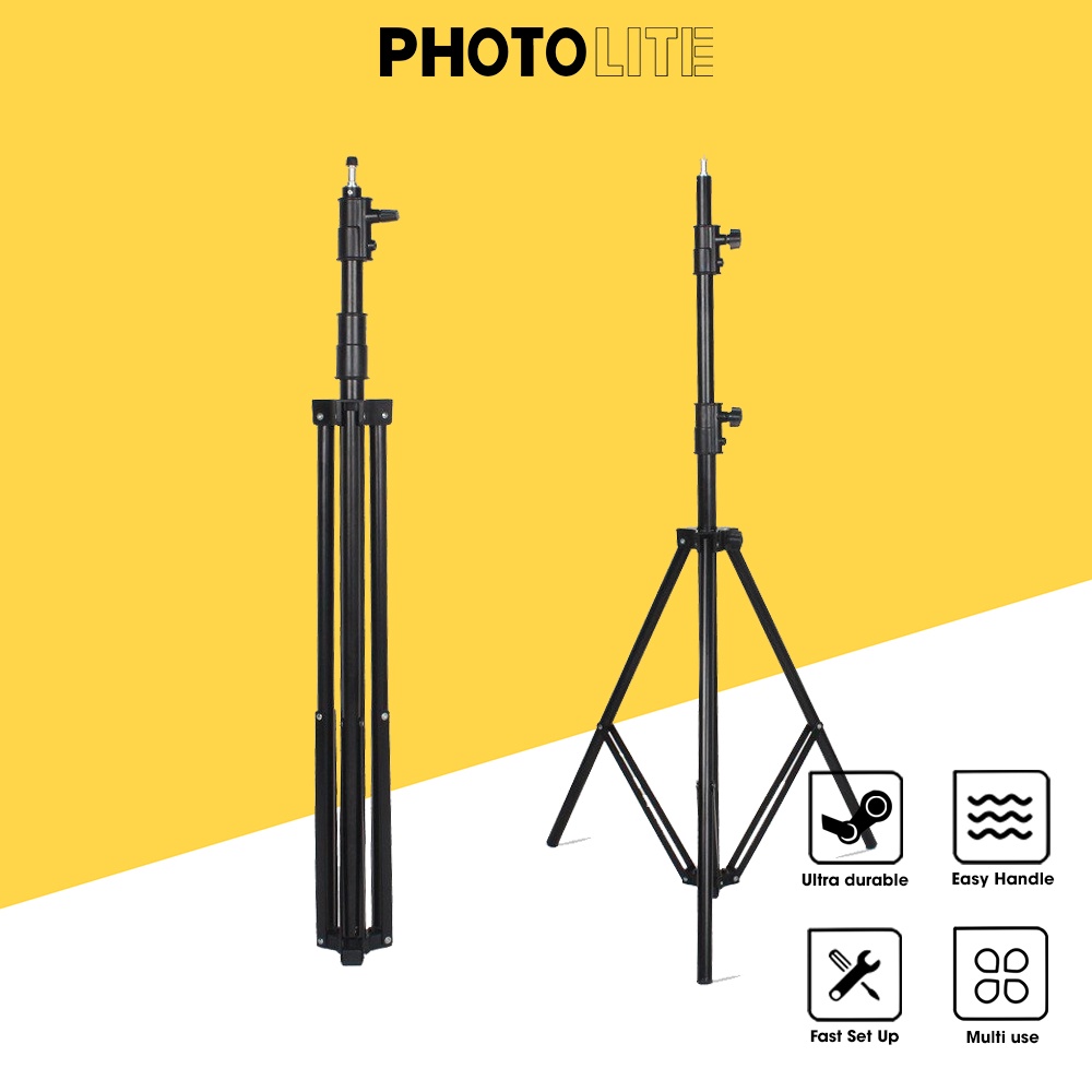 Chân đèn flash/led studio cao 2m8 chất lượng tốt