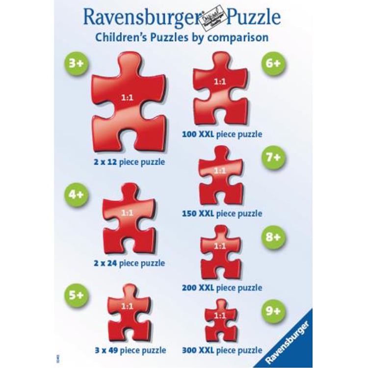 Xếp hình puzzle Construcstion Crew Ravensburger Puzzle 60 mảnh