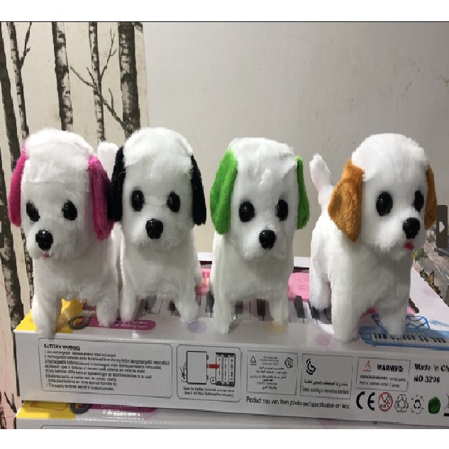 Chó bông biết đi, vẫy đuôi, biết kêu bibi cực Cute